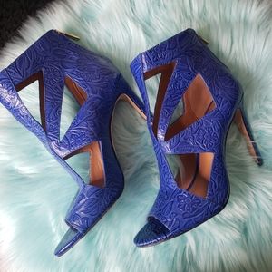 Rachel Roy , Royal Blue, High Heels, Bootie